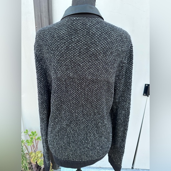 rag & bone WOMEBS large a as Black and Gray Bomber Jacket - Picture 4 of 10